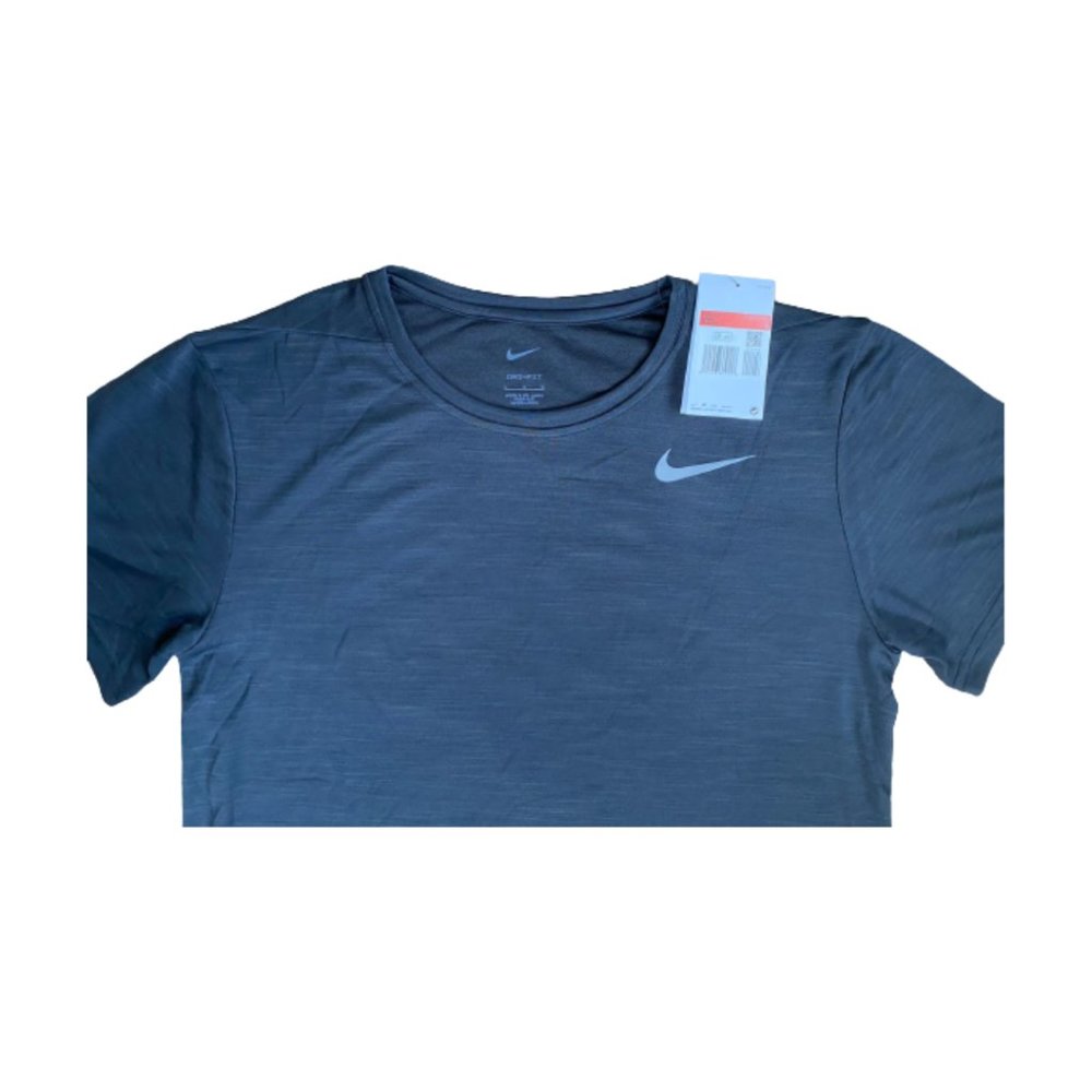 NWT Nike Dri-FIT Men's Training Running T-Shirt Black Size Large - Picture 2 of 5